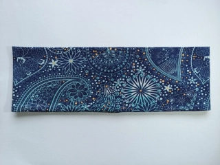 Dvojitá oboustranná čelenka "Hvězdná mandalka" vel. 54-58cm